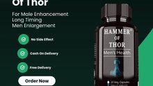 Hammer Of Thor Men Power & Stamina Booster Capsule