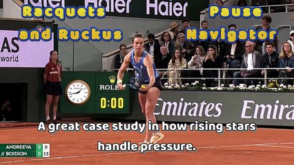 Mirra Andreeva vs. Loïs Boisson: Roland Garros 2025 Quarterfinal Recap