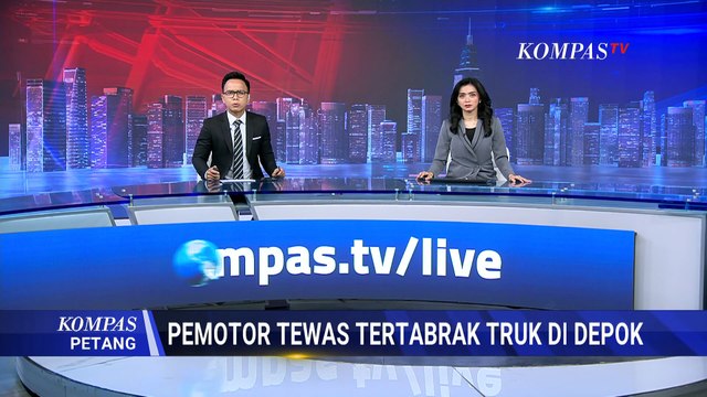 Pengendara Motor Tertabrak Truk di Depok: Anak Tewas dan Ibu Luka-Luka | KOMPAS PETANG