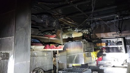 울릉도 식당에서 화재...인명 피해 없어 / YTN