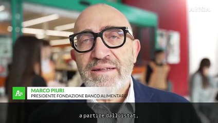 Piuri (Banco Alimentare): "In Italia 6milioni hanno problemi di accesso al cibo"