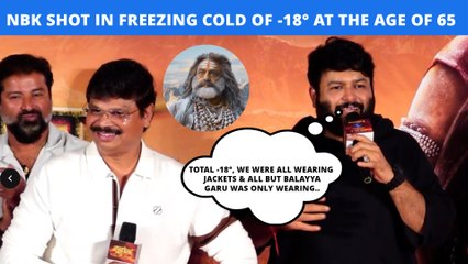Makers Reveal Nandanamuri Balakrishna Shot In –18°C At 65 For Akhanda 2 | Song Launch