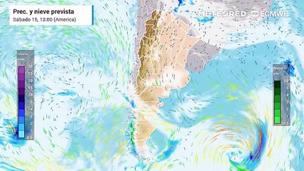 Alerta del SMN por tormentas severas en el centro y norte de Argentina este sábado 15 y domingo 16