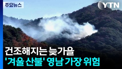 건조해지는 늦가을...'겨울 산불' 영남 가장 위험 / YTN