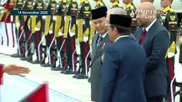 Saat Presiden Prabowo Panggil Gubernur Pramono Kala Sambut Raja Yordania di Halim Perdanakusuma