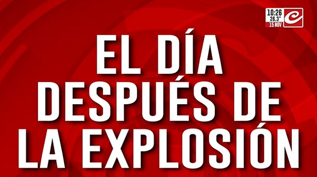Comercio con vidrios rotos y techos volados: así quedó el barrio tras la impresionante explosión