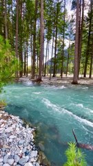 Stunning River & Mountain View | Pure Nature Soundscape for Relaxation