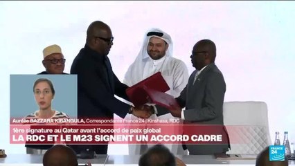Au Qatar, la RD Congo et le M23 signent un accord-cadre en vue d'un accord de paix global