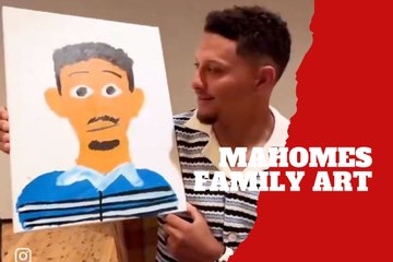 Patrick Mahomes playful jab at Brittany with a surprising portrait
