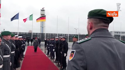 Mattarella arriva a Berlino per partecipare e alla "Giornata del lutto nazionale" con Steinmeier