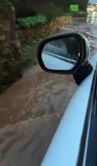 Video by Rachael Jones showing Storm Claudia floods in Williton.
