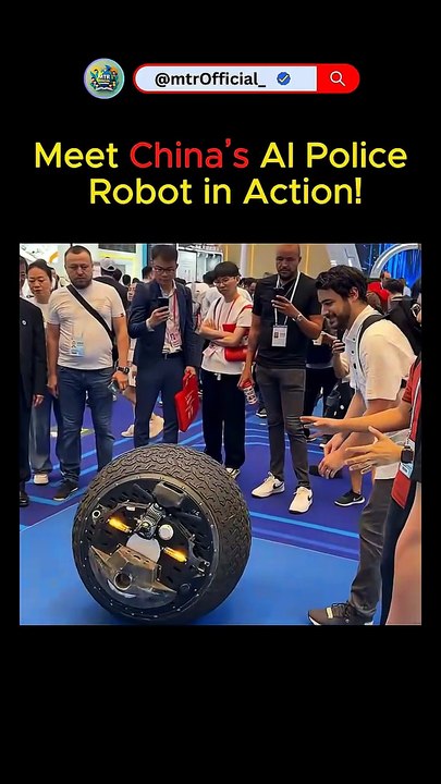 🔥 China's AI Police Robot_ The Future of Security Is Here 🚨🤖