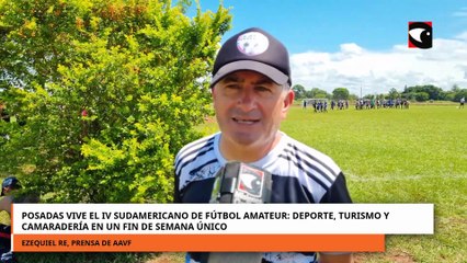 Posadas vive el IV sudamericano de fútbol amateur