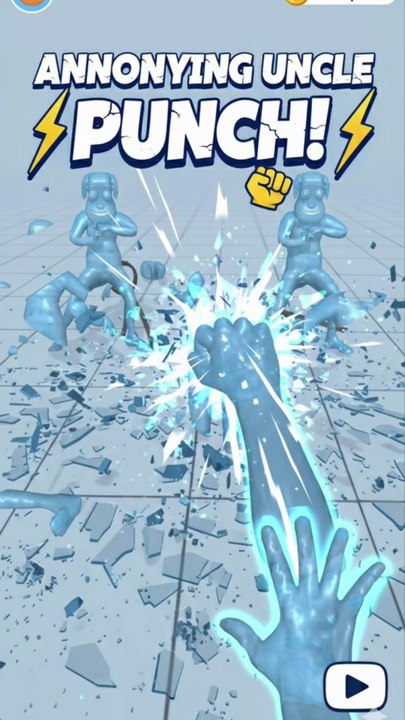 Annoying uncle freezing hand🥶 #annoyinguncle #punch #games