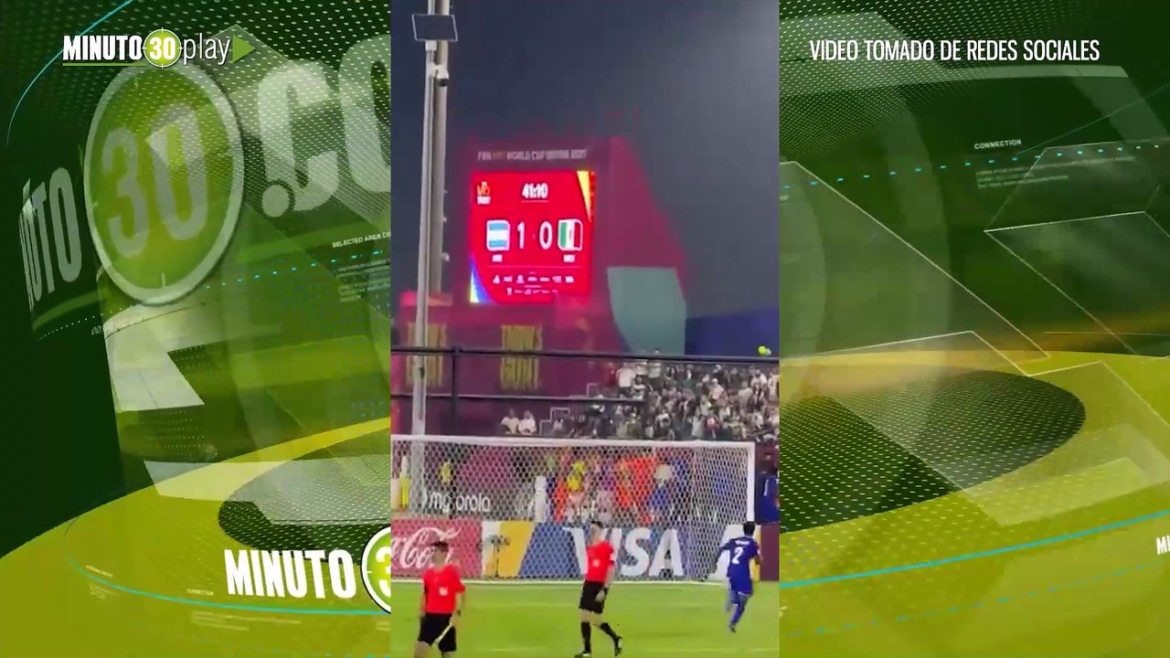 ¡Malos perdedores! Vergüenza mundial de cuenta de la Selección Colombia Sub-17 tras quedar eliminada por Francia