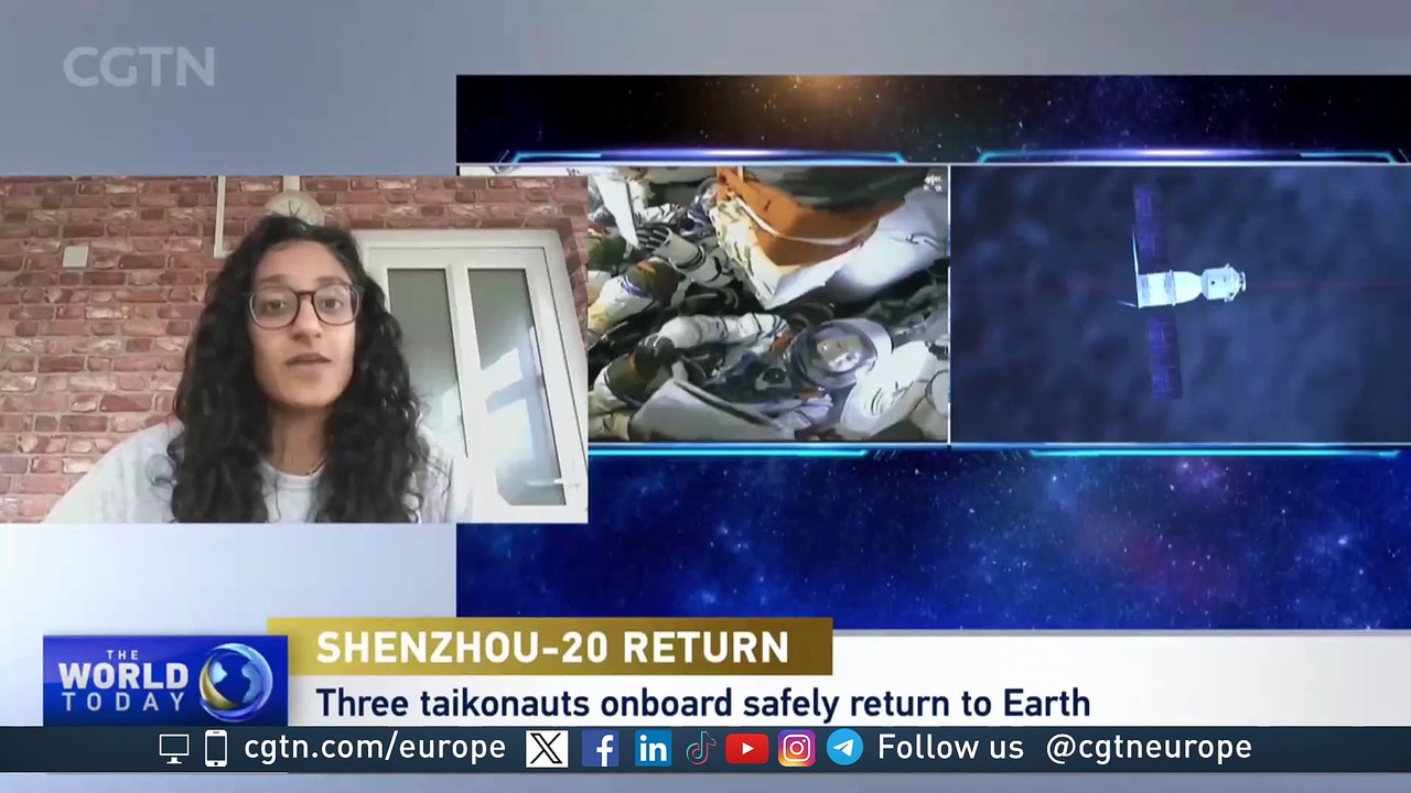 Shenzhou-20 return: "Number of challenges that astronauts face and one of them is space debris"