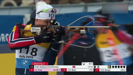 Botn s'impose à Geilo, Perrot termine 3e - Biathlon - Sprint