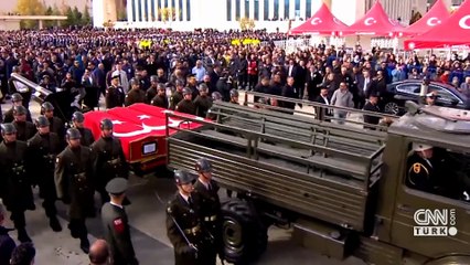 Şehit Hava Pilot Yarbay Gökhan Korkmaz son yolculuğuna uğurlandı