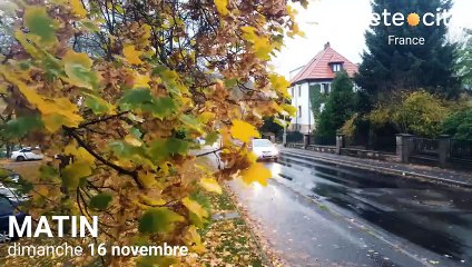Bulletin météo France du dimanche 16 novembre 2025