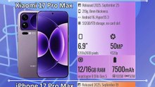 Honor 500 Pro vs Xiaomi 17 Pro Max vs iPhone 17 Pro Max