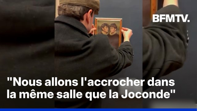 Deux Belges défient la sécurité du Louvre et accrochent leur tableau près de la Joconde