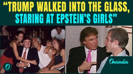 Trump Walked Into Glass While Staring at Epstein's Bikini Girls? New Emails Reveal Bizzare Details