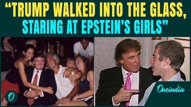 Trump Walked Into Glass While Staring at Epstein's Bikini Girls? New Emails Reveal Bizzare Details