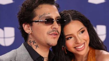 Ángela Aguilar molesta porque Christian Nodal no le agradeció en premiación