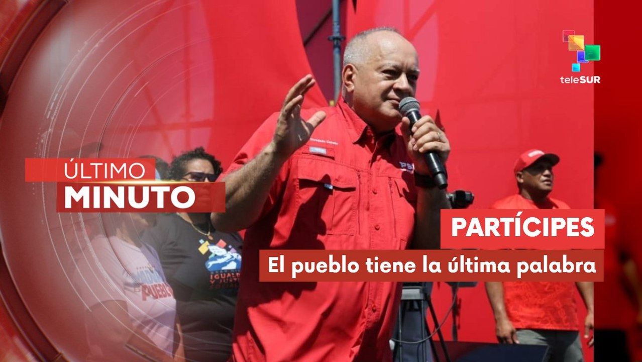 Cabello: El pueblo es quien debe tener siempre...