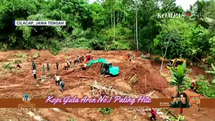 Terseret 15 Meter, Warga Selamat Dari Tragedi Longsor di Cilacap | KOMPAS MALAM