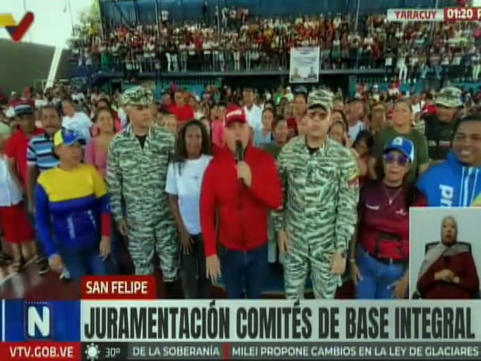 Yaracuy | Juramentados los Comités Bolivarianos de Base Integral en San Felipe