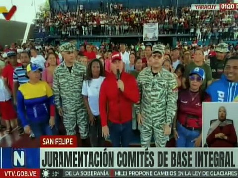 Yaracuy | Juramentados los Comités Bolivarianos de Base Integral en San Felipe