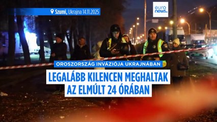 Legalább kilenc ember halt meg az elmúlt 24 órában Ukrajna-szerte orosz támadásokban