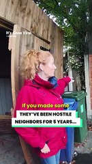 She's filed 4 noise complaints this week 😡