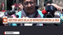 Gobierno de Paz confirma que Héctor Arce dejó de ser embajador de Bolivia ante la OEA