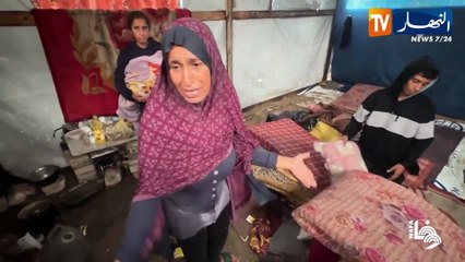 فلسطين: ليال قاسية على الغزيين في الخيام.. نقص الغذاء والمساعدات ينذر بكارثة جديدة