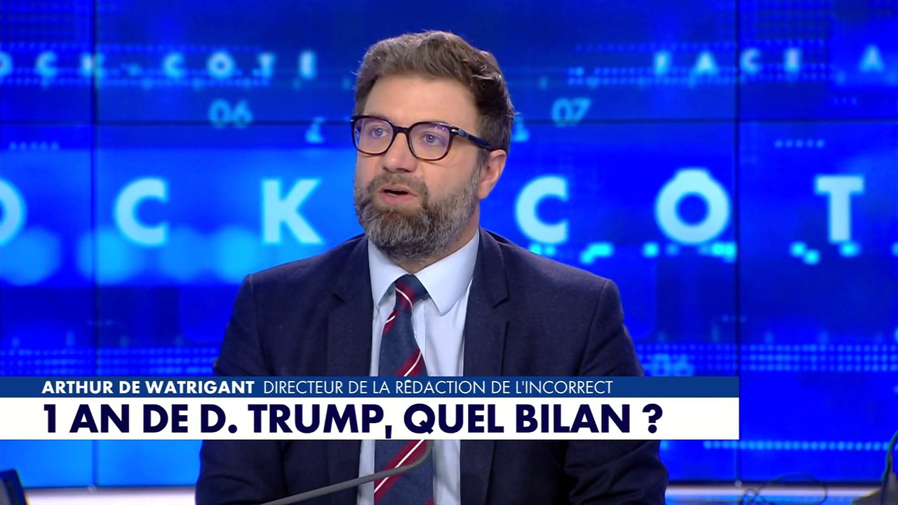 Arthur de Watrigant : «Donald Trump a fait ce qu’il a promis sur le plan national»