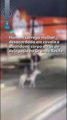 ¡La llevaba en caballo! Un hombre le quitó la vida de manera despiadada a una mujer