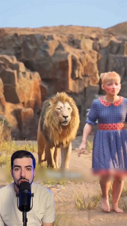 Attaque de lion