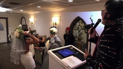 Así fue la emotiva boda de Tokischa y Nathy Peluso en Las Vegas