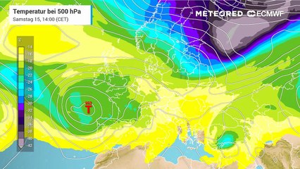 Der Jetstream kipp! Er leitet arktische Kaltluft nach Deutschland!