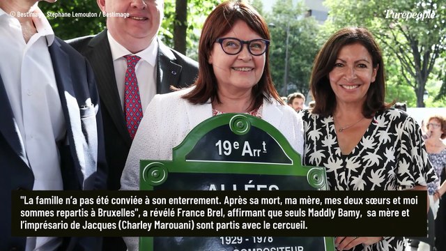 La famille n’a pas été conviée : Près de 50 ans après le départ de Jacques Brel, sa fille France donne enfin sa version de ce moment important dont elle a été privée