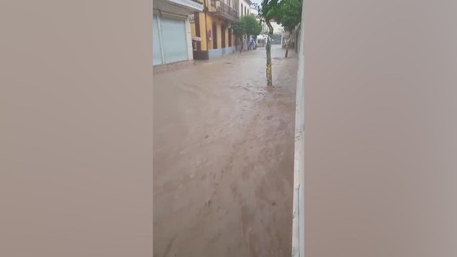 Graves inundaciones en Nerva (Huelva)