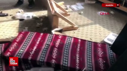 Mardin’de taziye evine girip eşyalara zarar veren 2 şüpheli gözaltında