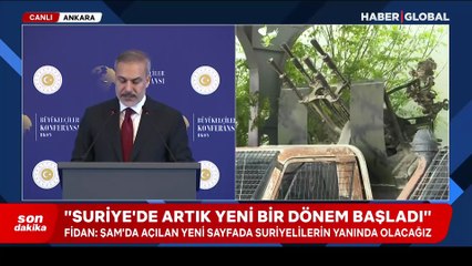 Bakan Fidan: Suriyelilerin güvenli geri dönüşü için çalışacağız