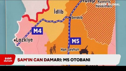 Şam'ın can damarı: M5 otobanı