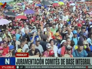 Secretario general del PSUV juramenta los Comités Bolivarianos de Base Integral del estado Aragua