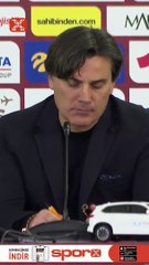 Montella: "İspanya maçının sıralama açısından önemi yok"