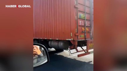 Tır şoförü köpekleri ile seyahat etmek için dorsesini böyle tasarladı