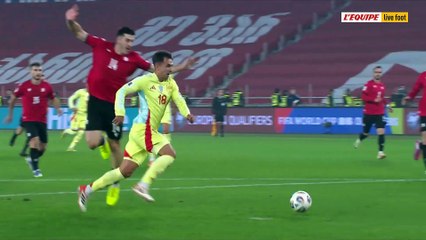 Le replay de Géorgie - Espagne - Foot - Qualif. Coupe du monde